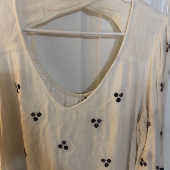 Free People white floral dress size medium - Picture 3 of 3